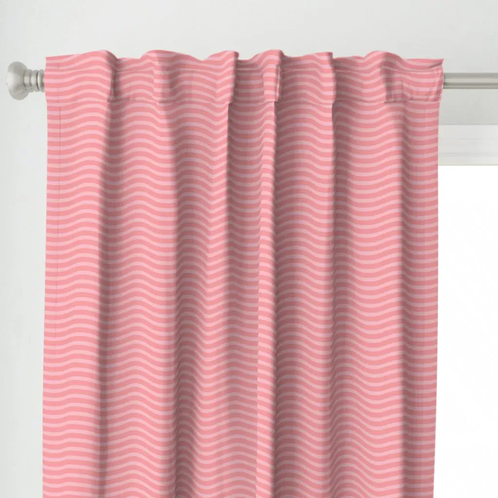 Ac2420C Calm Coastal Curtain Panel - Light Pink alternate view