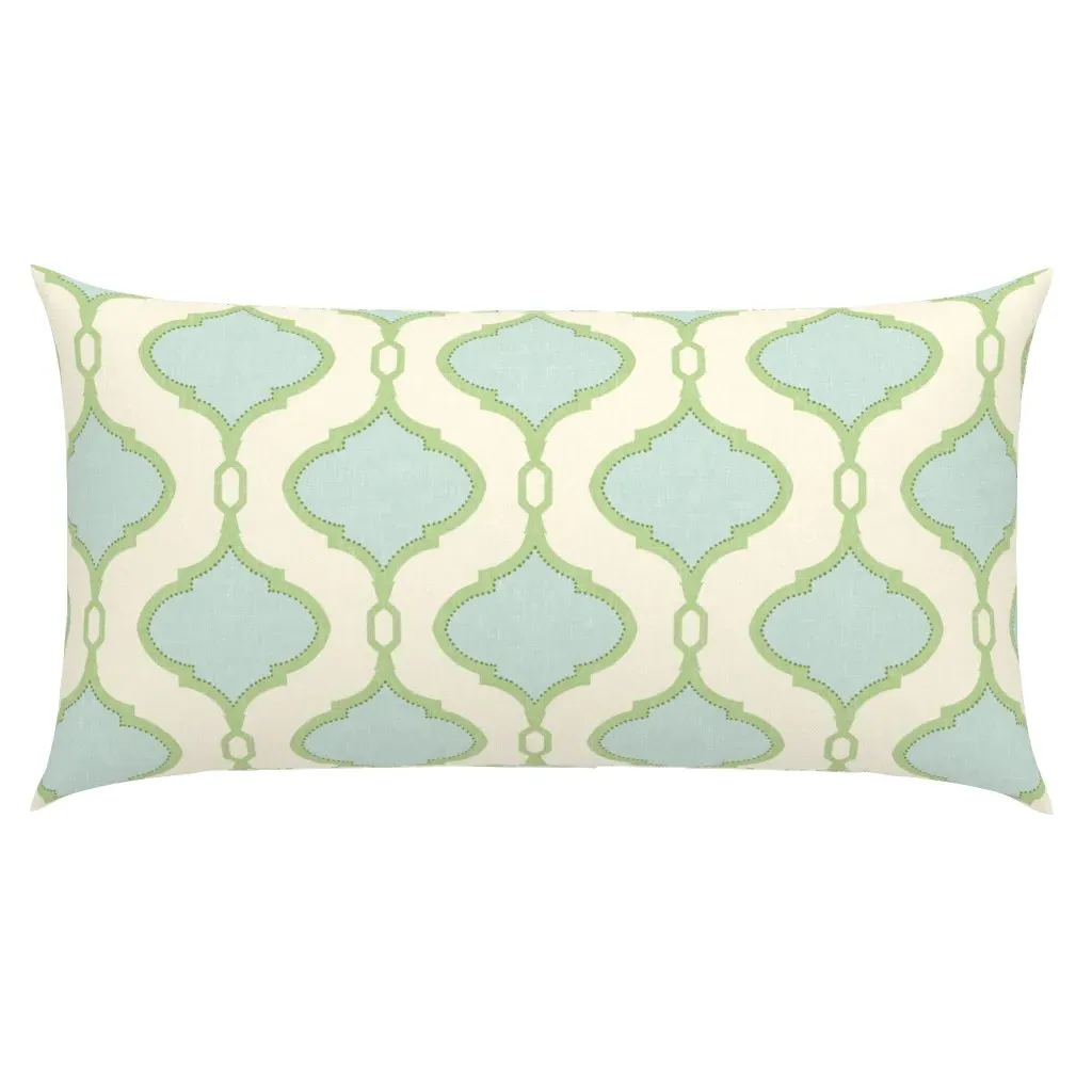 Alessandra Trellis King Pillow Sham - Light Green product