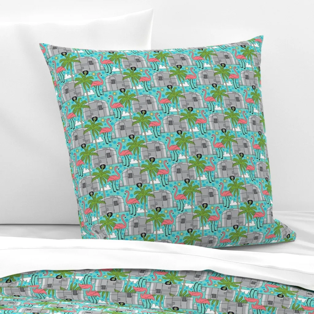 Aluminum Trailers In Florida Euro Pillow Sham - Pink product