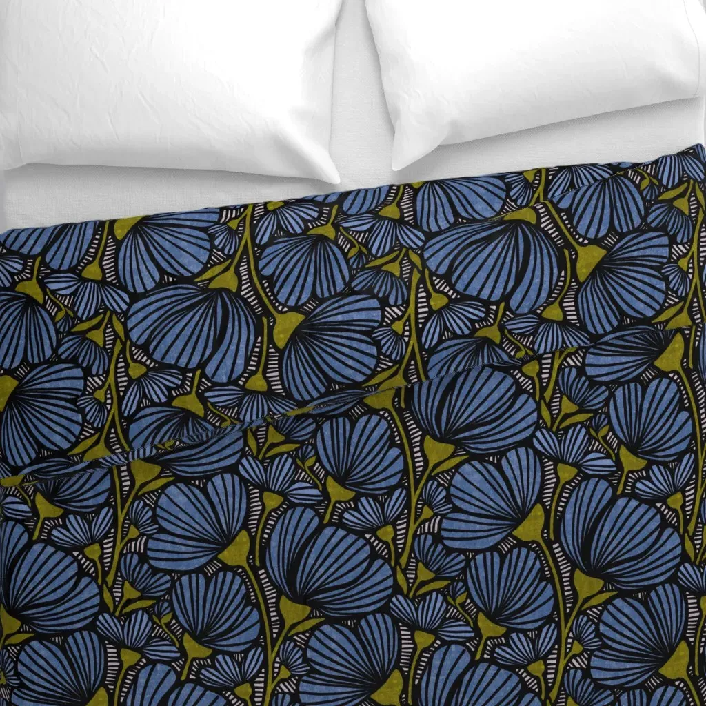 Ambrose Duvet Cover - Navy Blue alternate view