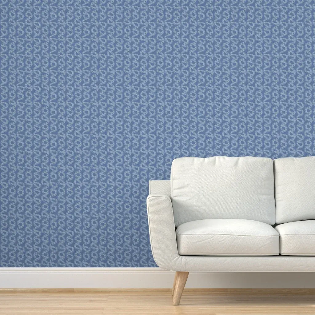 Amelia Celadon Peel and Stick Wallpaper - Light Blue product