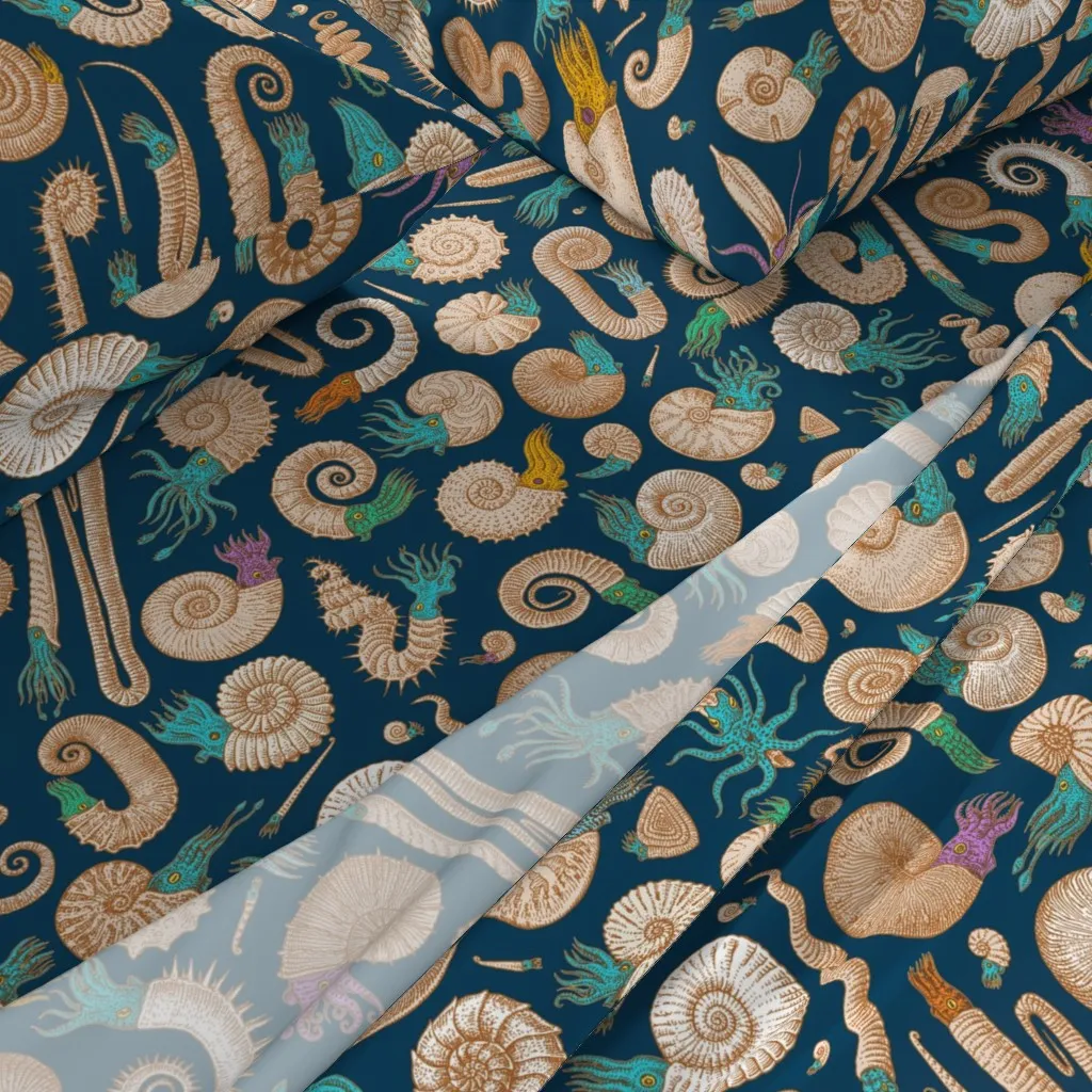 Ammonites Party Colors Full Sheet Set - Beige alternate view