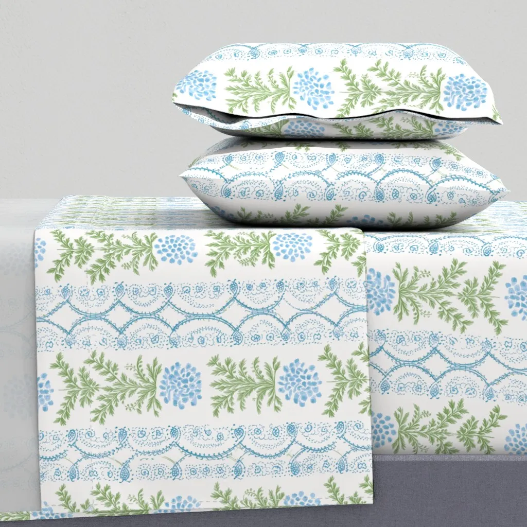 Ananas Enchante Full Sheet Set - Blue product