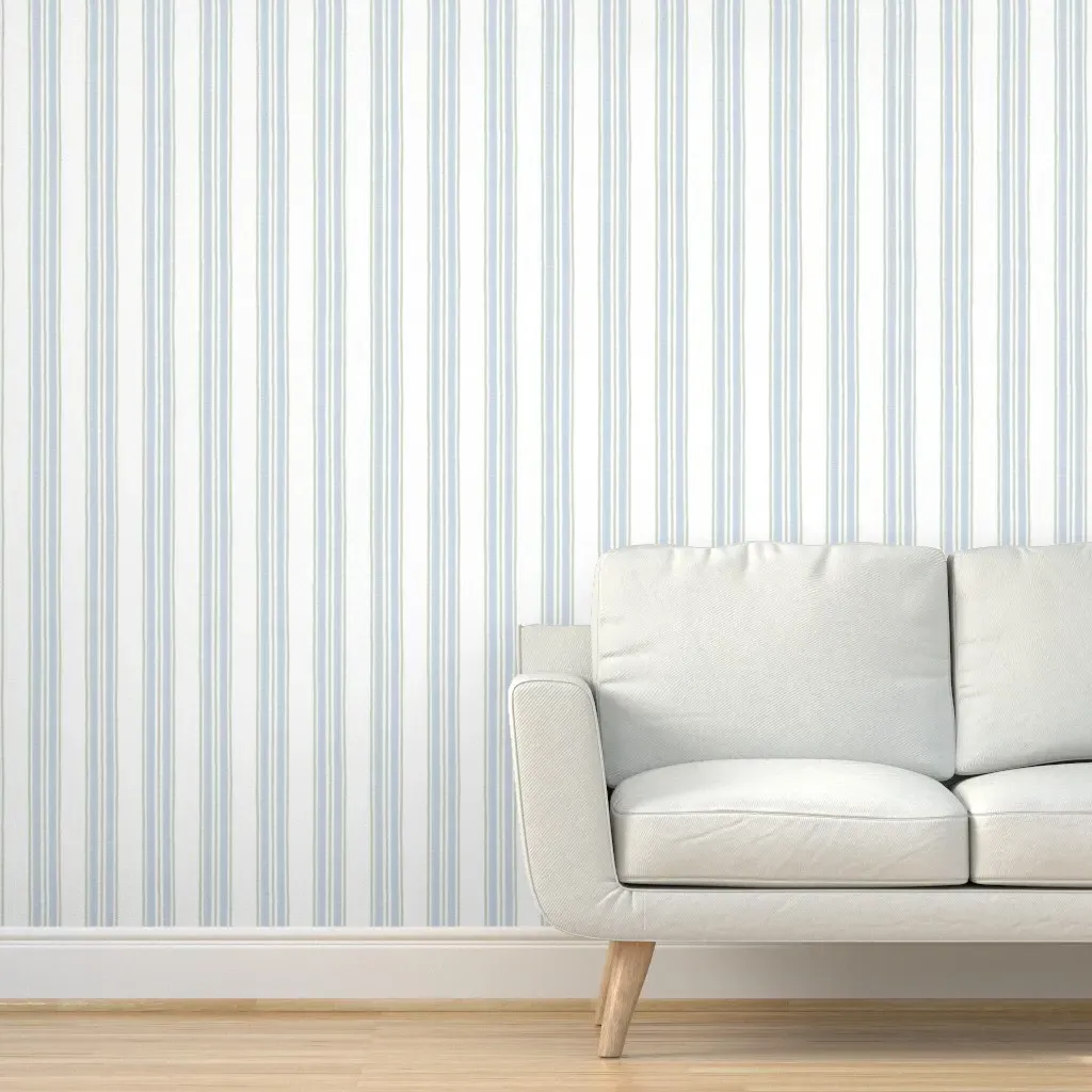 Anderson Stripe Peel and Stick Wallpaper - Light Blue product