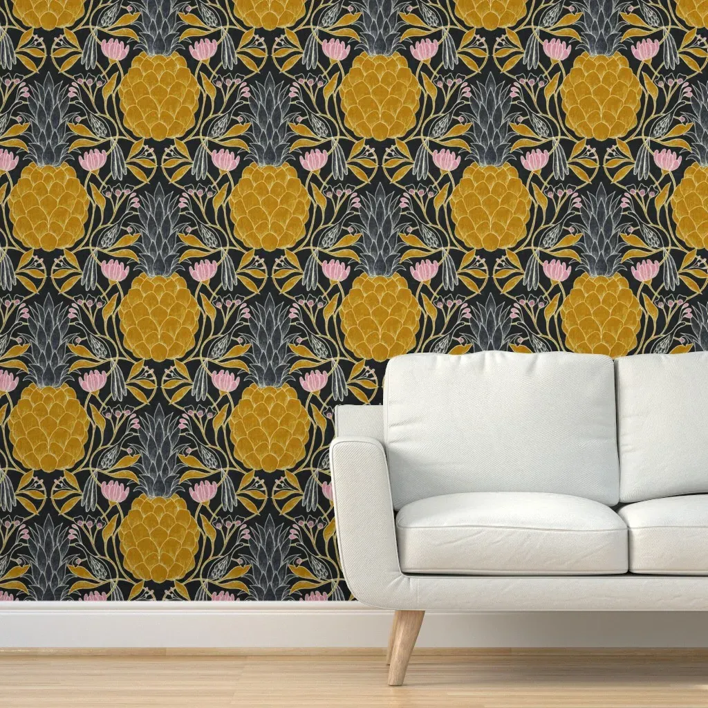 André Peel and Stick Wallpaper Removable - Dark Gray product