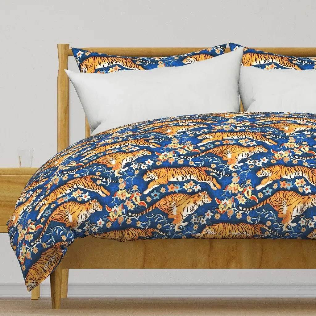 Animalier's Tiger Chintz Duvet Cover - Orange product