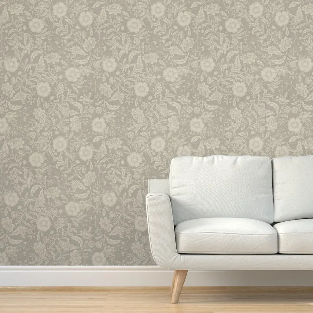 Anna Rustic Peel and Stick Wallpaper - Beige product
