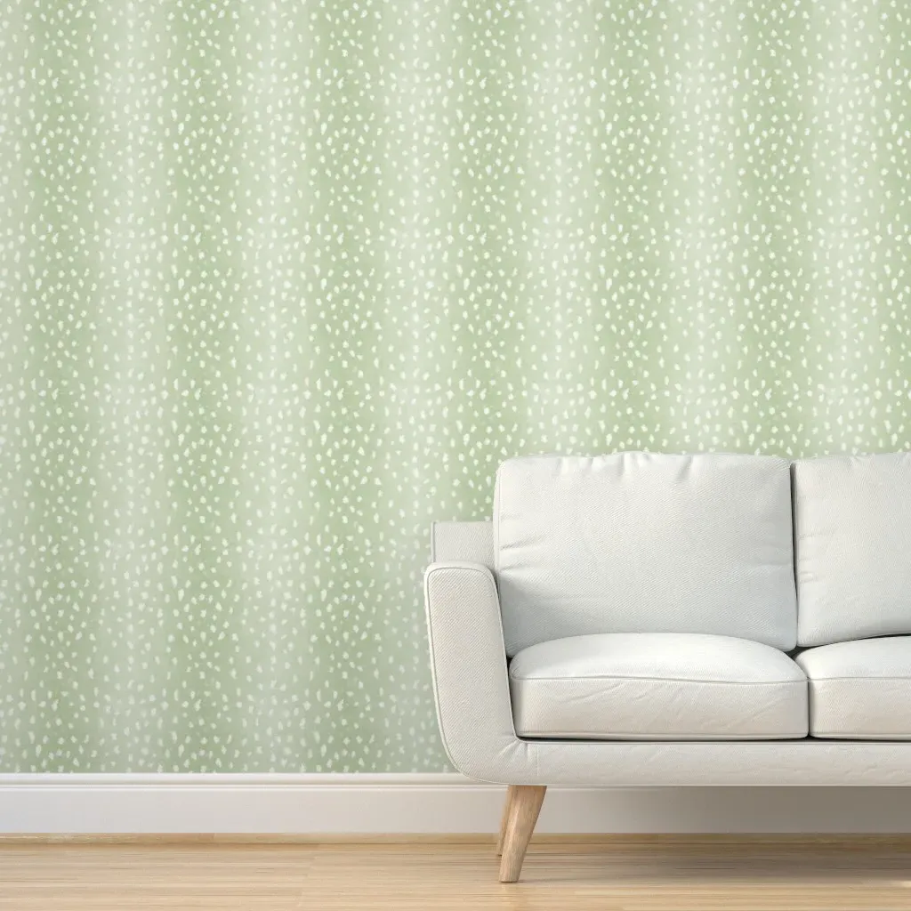 Antelope Peel and Stick Wallpaper - Sage Green product
