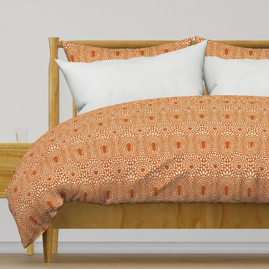 Arches-Cinnamon Duvet Cover - Sienna product