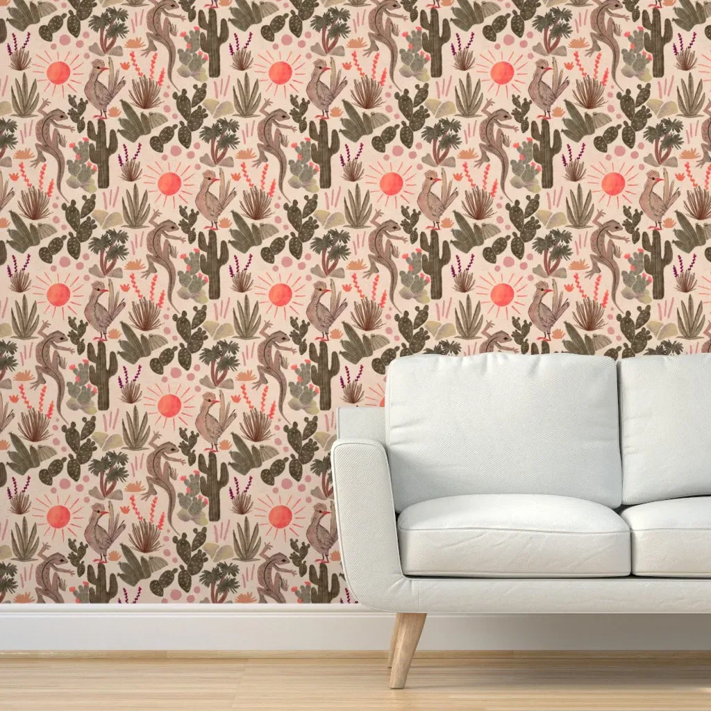 Arid Aesthetic Peel and Stick Wallpaper - Beige product