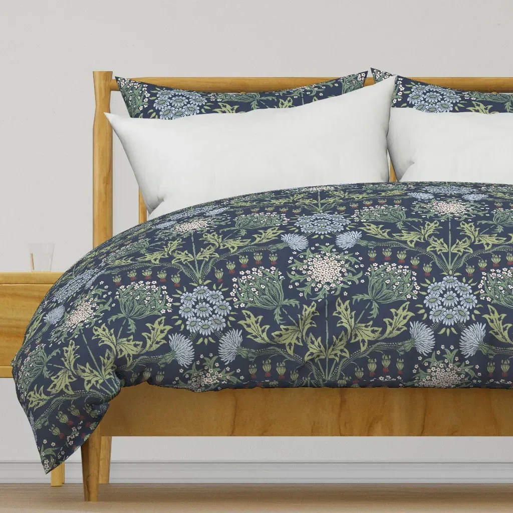 Arts & Crafts Heritage Revival Duvet Cover - Dark Teal product