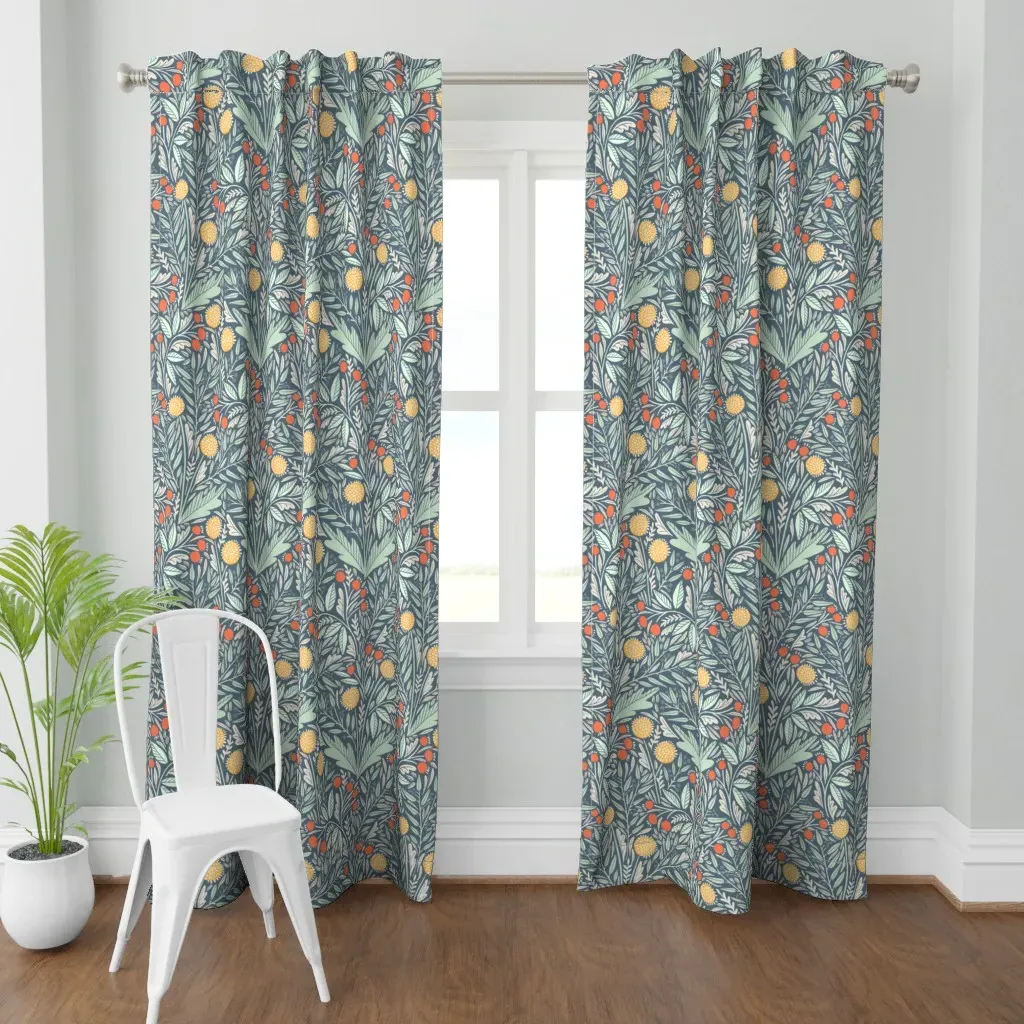 Astrid Curtain Panel - Orange product