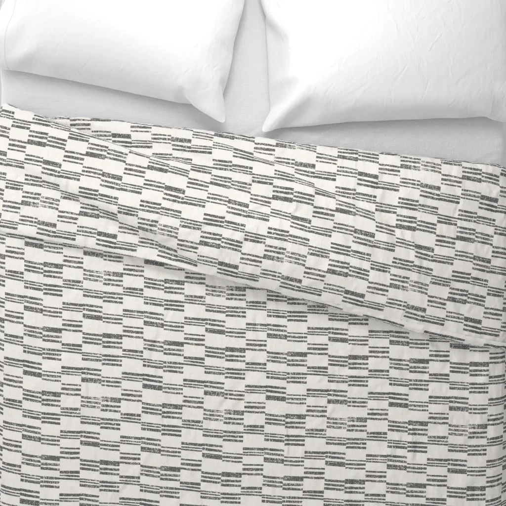 Aussi Gris Duvet Cover - Gray alternate view