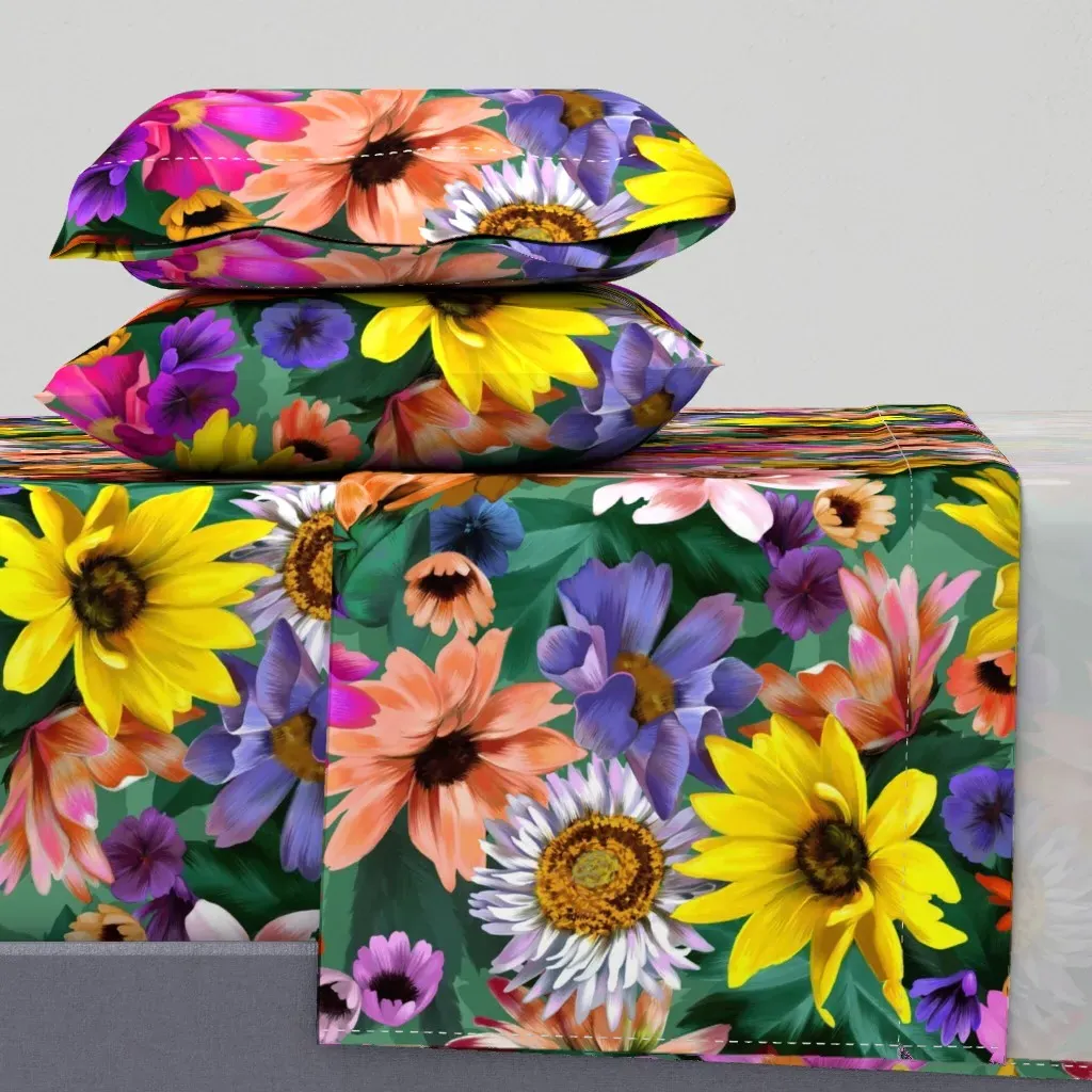 Autumn Blossom Queen Size Sheet Set product
