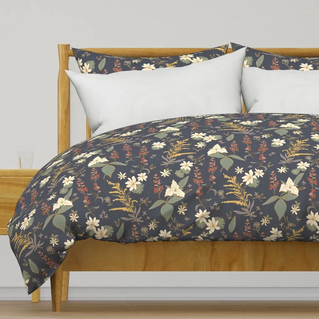 Balsam Meadow Large Duvet Cover - Creamy White product