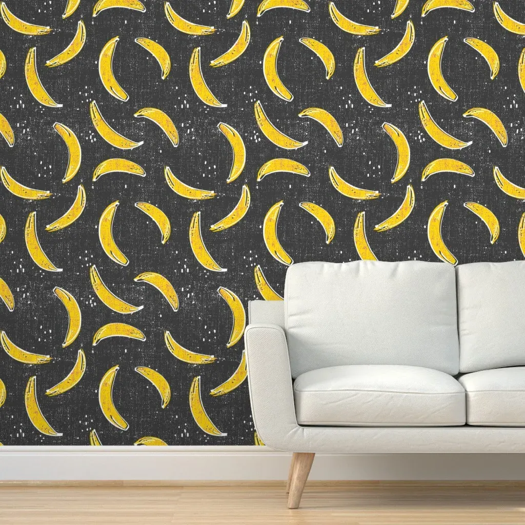 Bananarama Peel and Stick Wallpaper - Yellow product