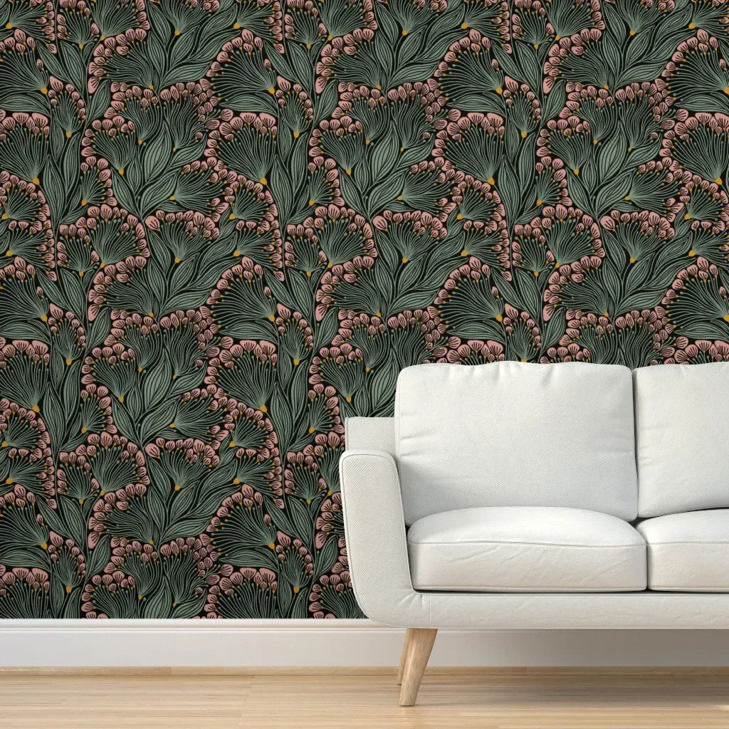 Barbara Peel and Stick Wallpaper Removable - Pink product