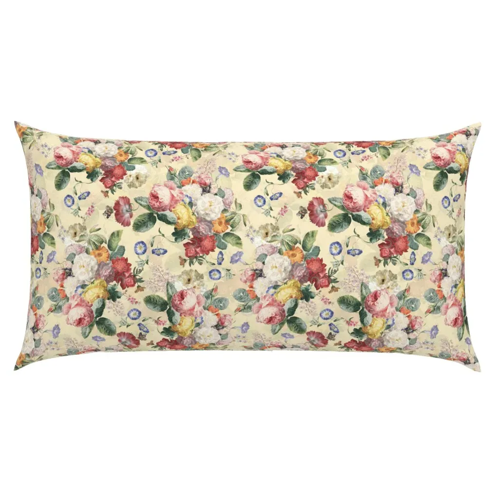 Baroque Antique Roses King Pillow Sham - Pink product