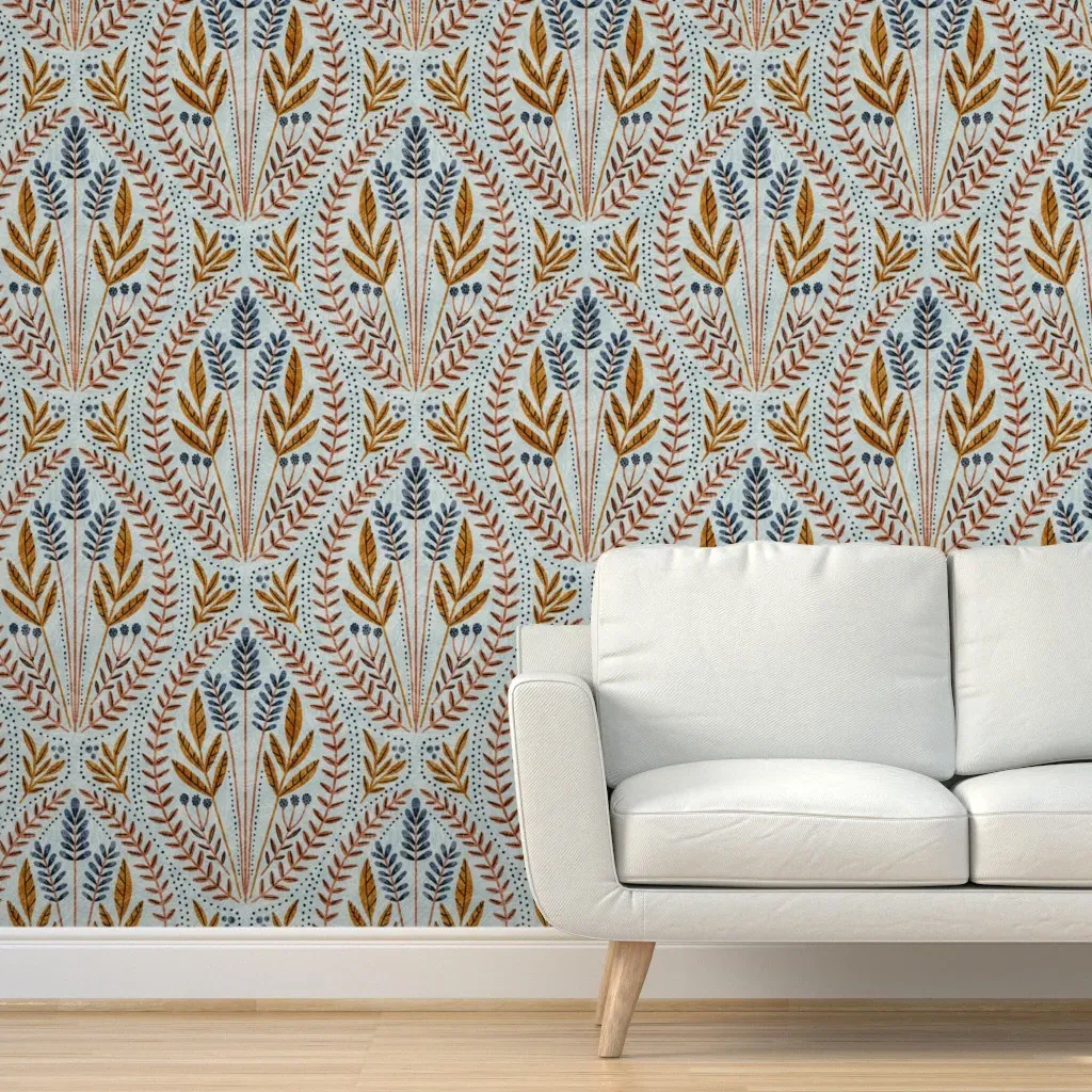 Barric Peel and Stick Wallpaper - Dusty Blue product