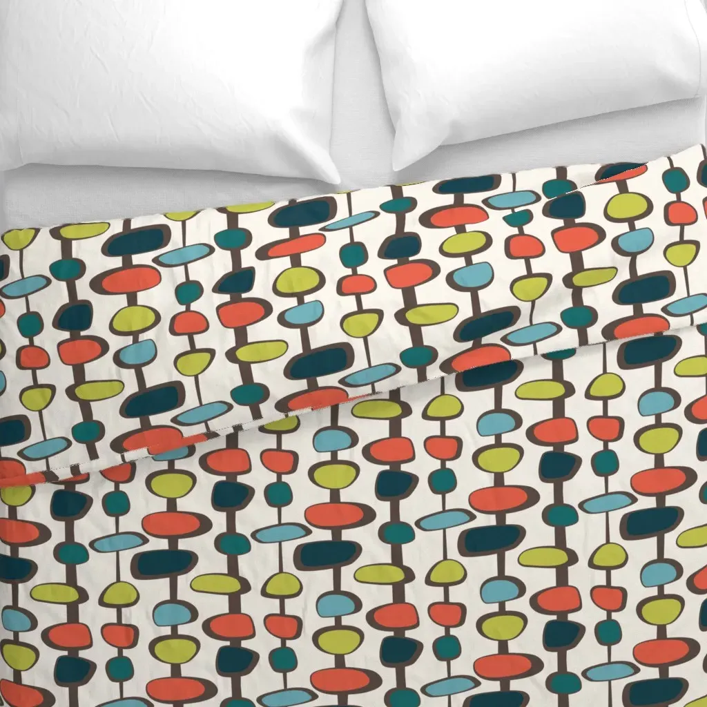 Baubles 10In Duvet Cover - Coral alternate view