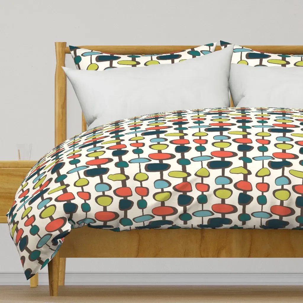 Baubles 10In Duvet Cover - Coral product