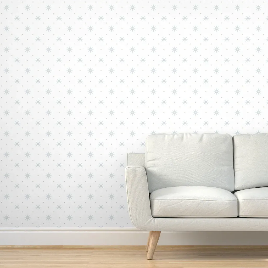 Bayside Morning Peel and Stick Wallpaper - Light Blue product