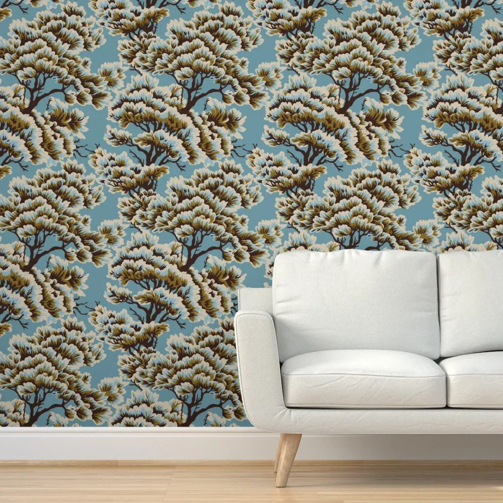 Bazooks Woods Peel and Stick Wallpaper - Brown product