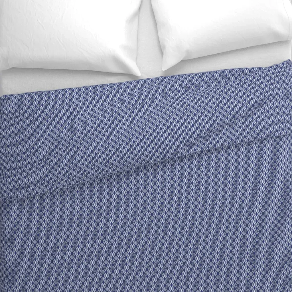 Bc 1108 A1 Moroccan Duvet Cover - White alternate view