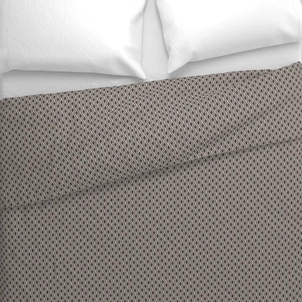 Bc 1108 B1 Moroccan Duvet Cover - White alternate view