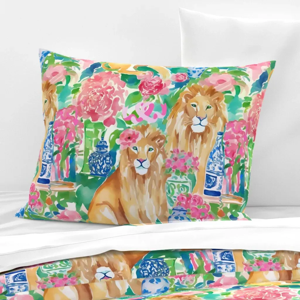 Be My Valentine Standard Knife Edge Cushion Cover - Gold, Cotton Sateen product