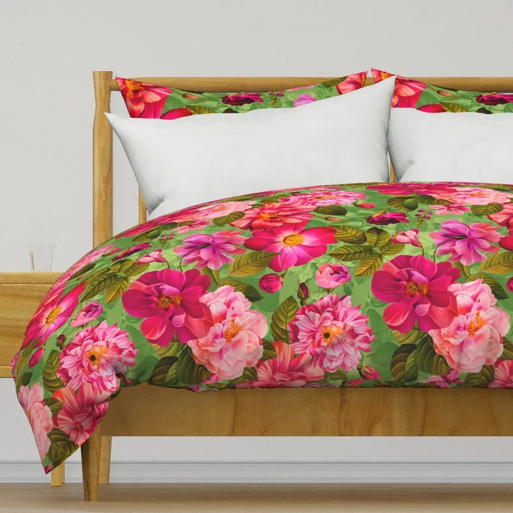Beautiful Bright Vintage Duvet Cover - Pink product