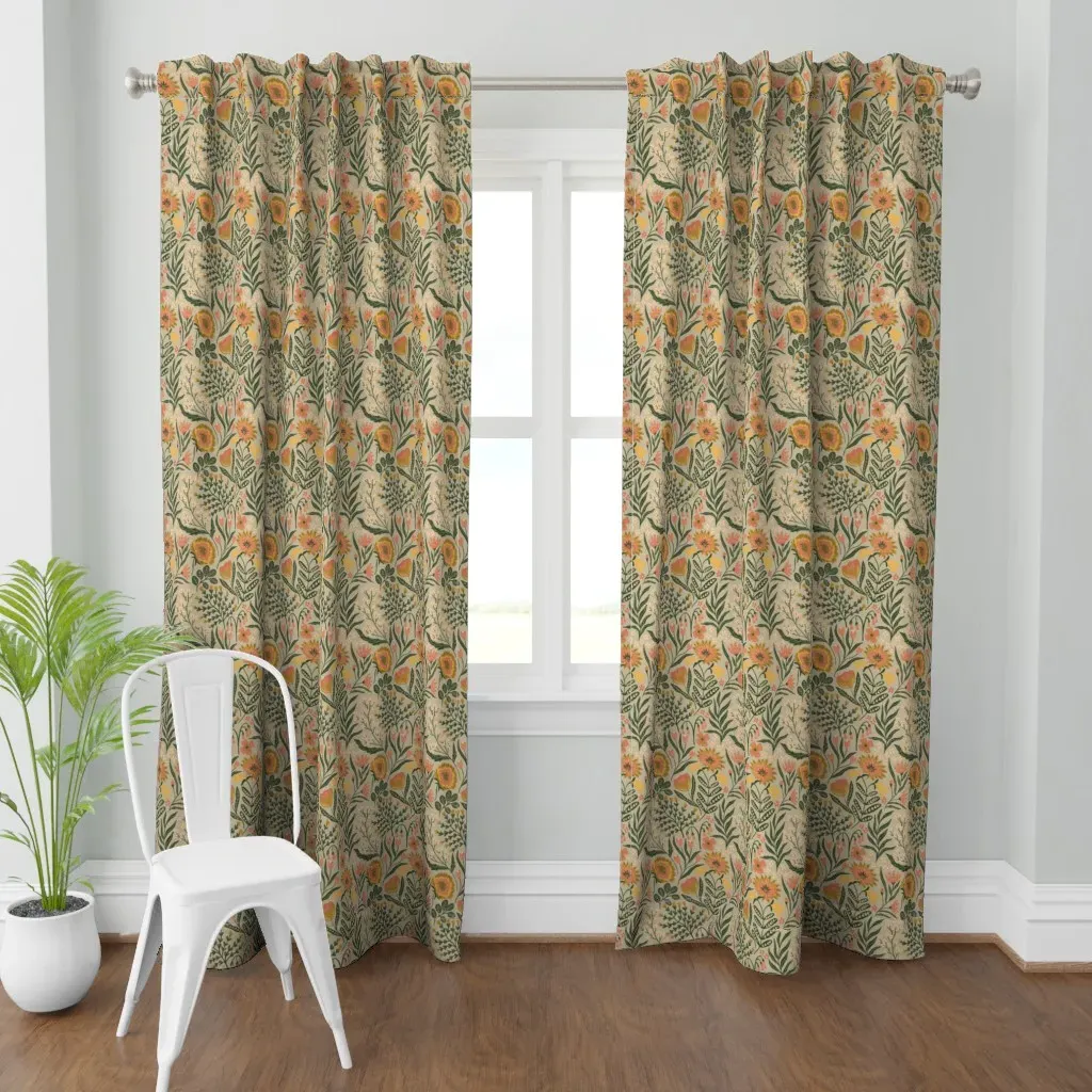 Becca Curtain Panel - Green product