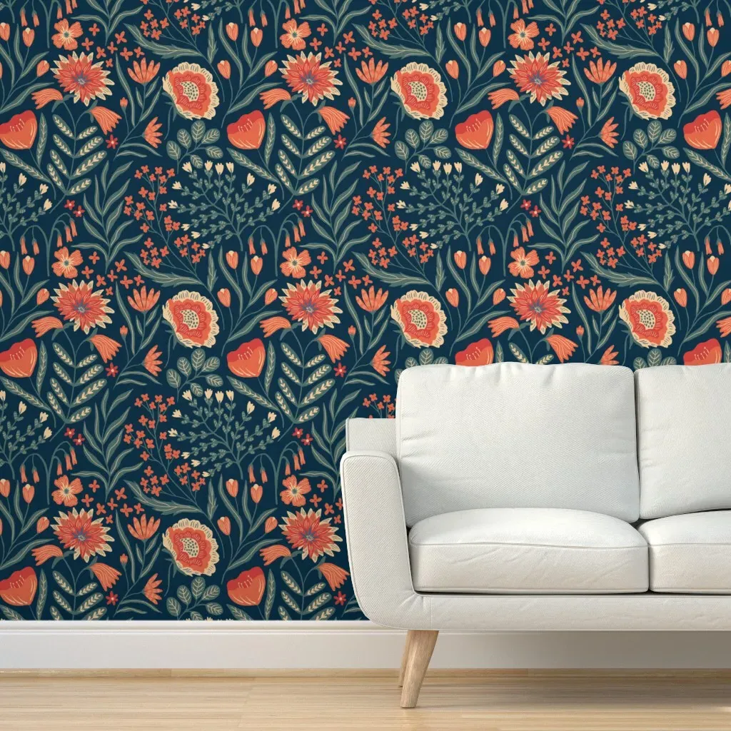 Becca Deep Depths Peel and Stick Wallpaper - Green product