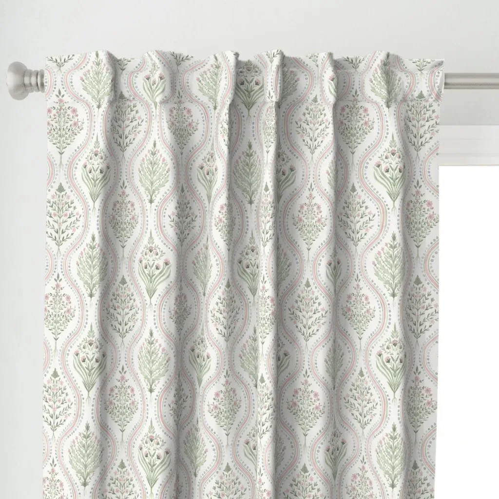 Becca Monticello Curtain Panel - Pink alternate view