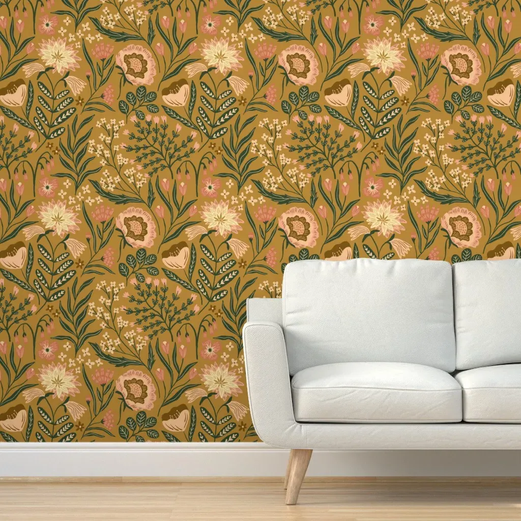 Becca Peel and Stick Wallpaper - Biscotti product