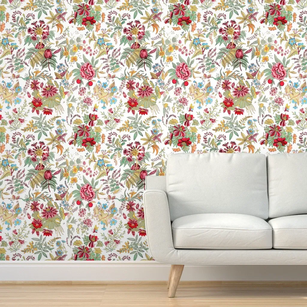 Becky Sharp Spring Peel and Stick Wallpaper - Pink product