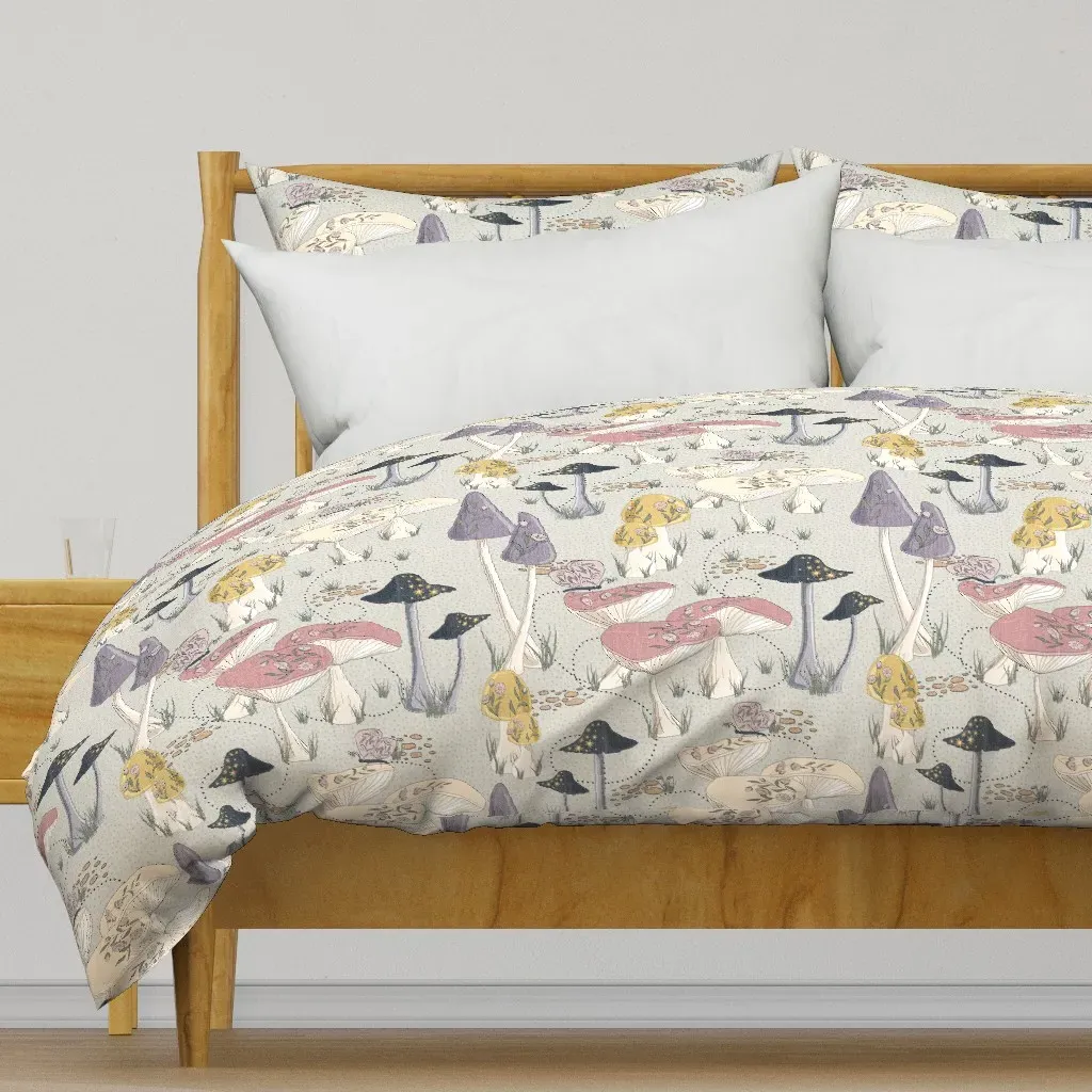 Bella Nora Fairytale Mushroom Duvet Cover - Dusty Rose product