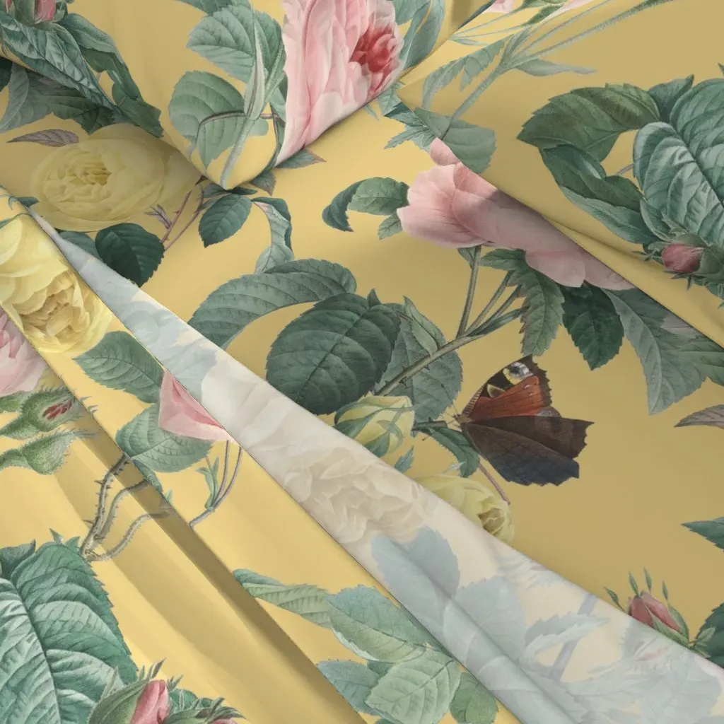 Belles Fleurs Jolie Rayure Adolphus Queen Sheet Set - Pink alternate view