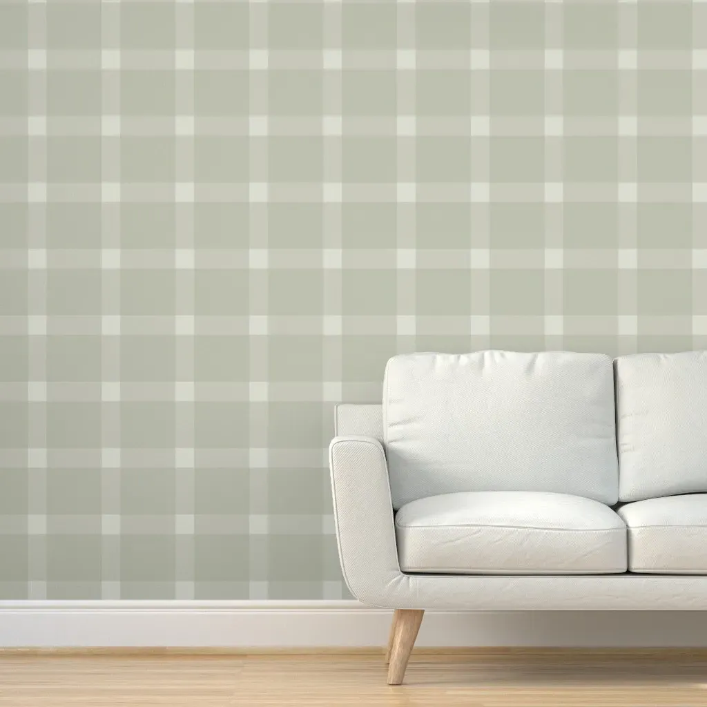 Benjamin Moore October Mist Peel and Stick Wallpaper - Sage Green product