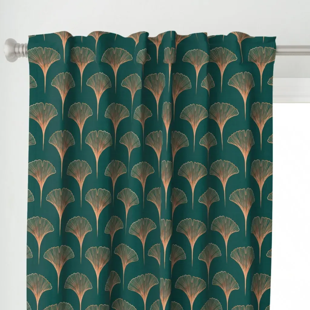 Benjamin Moore Sherwood Curtain Panel - Copper alternate view