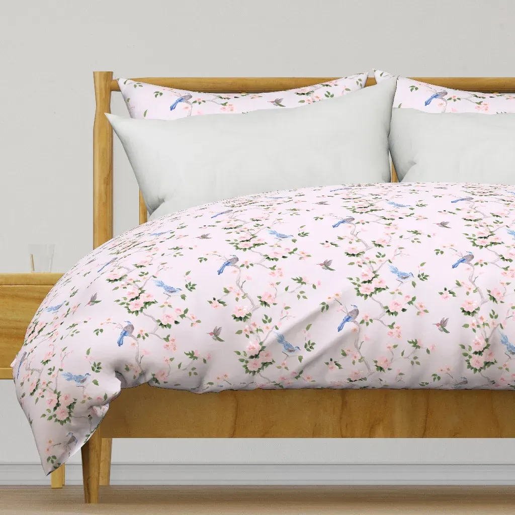 Betsy Chinoiserie Trees Duvet Cover - Pink product