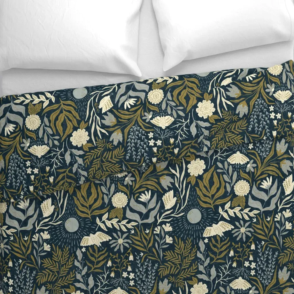 Bettine Large Duvet Cover - Dark Teal alternate view