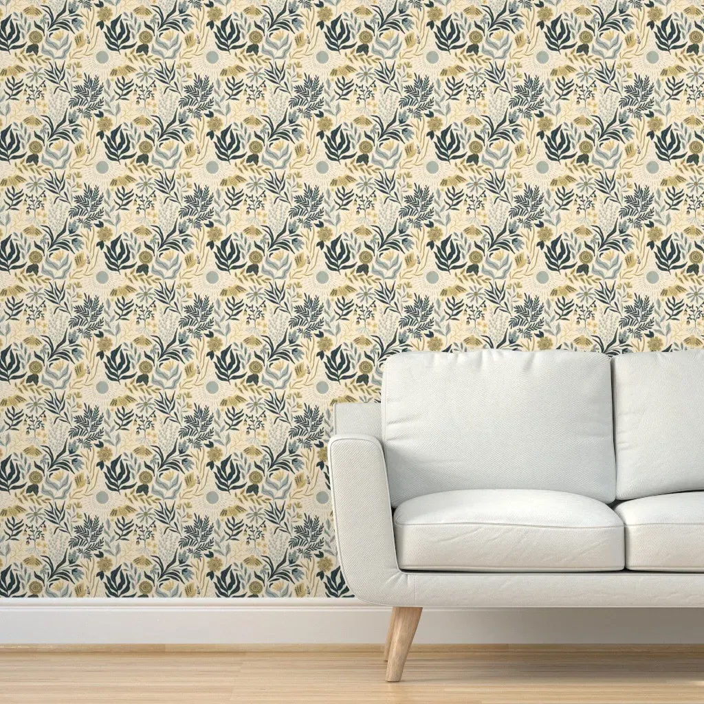 Bettine Peel and Stick Wallpaper - Navy product