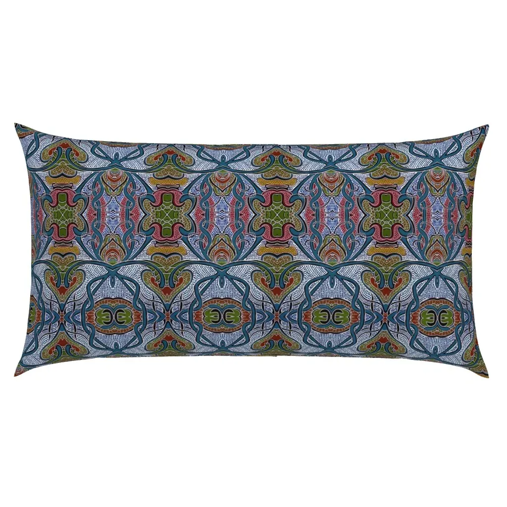 Beyond The Silver Plated Hookah King Pillow Sham - Teal product