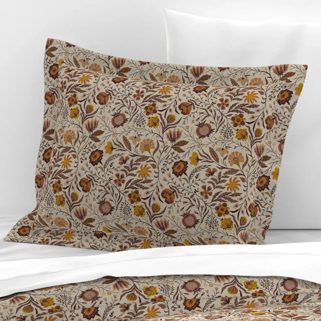 Bianca Standard Flanged Cushion Cover - Cream, Cotton Sateen product