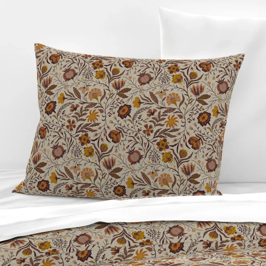 Bianca Standard Knife Edge Pillow - Cream, Cotton Sateen product