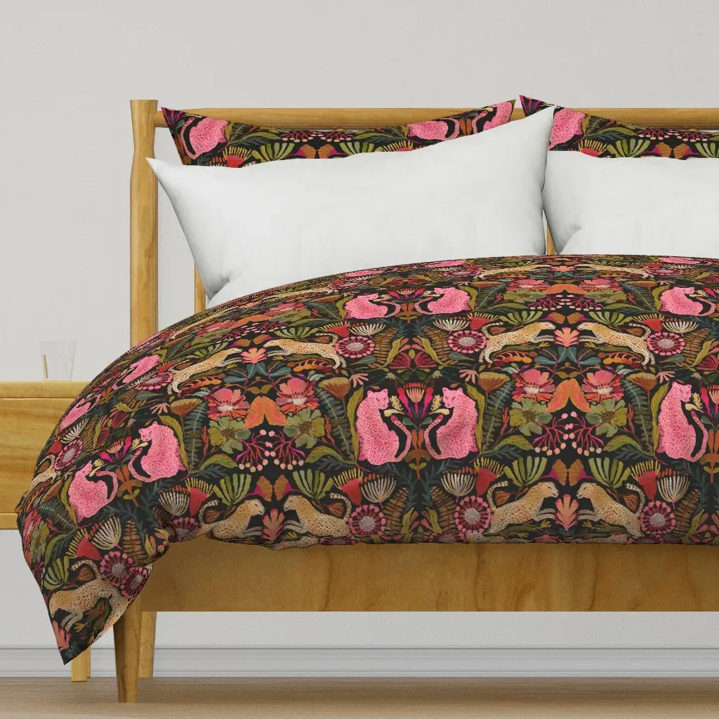 Big Cats Jumbo Duvet Cover - Pink product