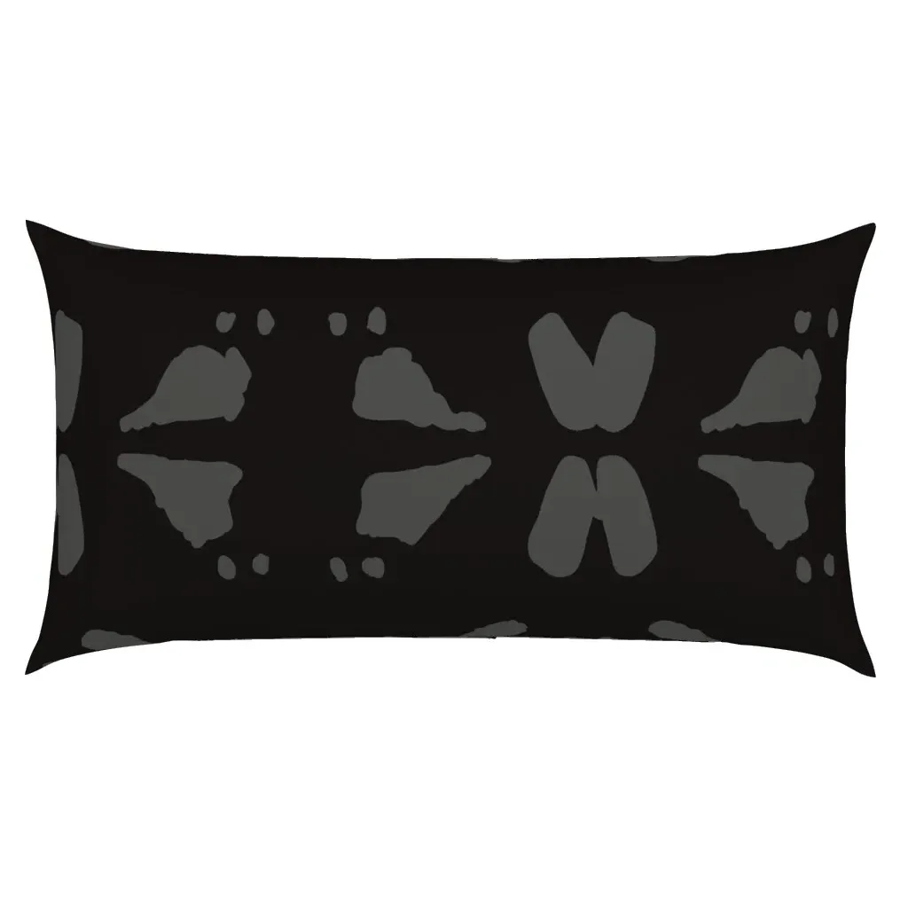 Big Confused Spots King Pillow Sham - Gray product