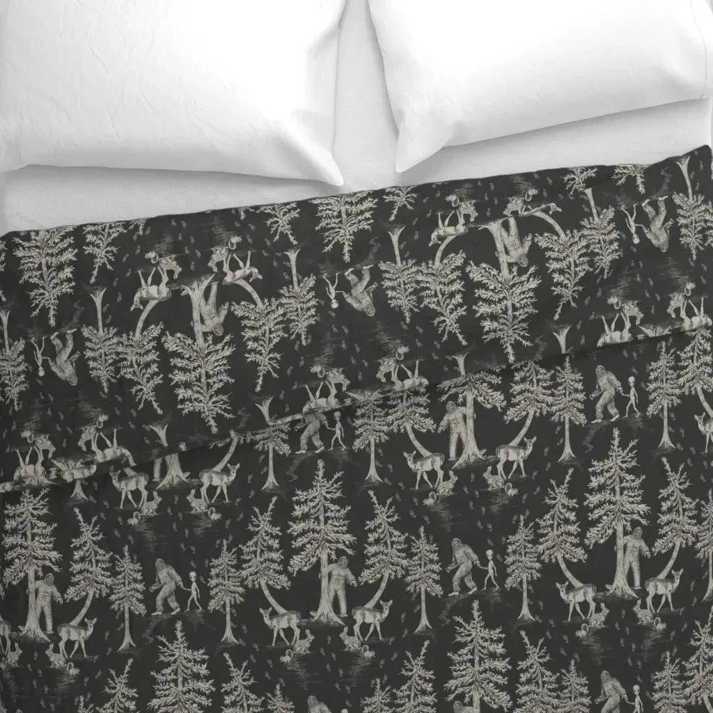 Bigfoot Duvet Cover - Off-White alternate view