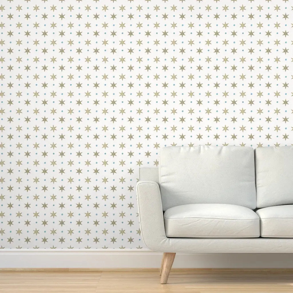 Birmingham Stella French Nugget Peel and Stick Wallpaper - Taupe product